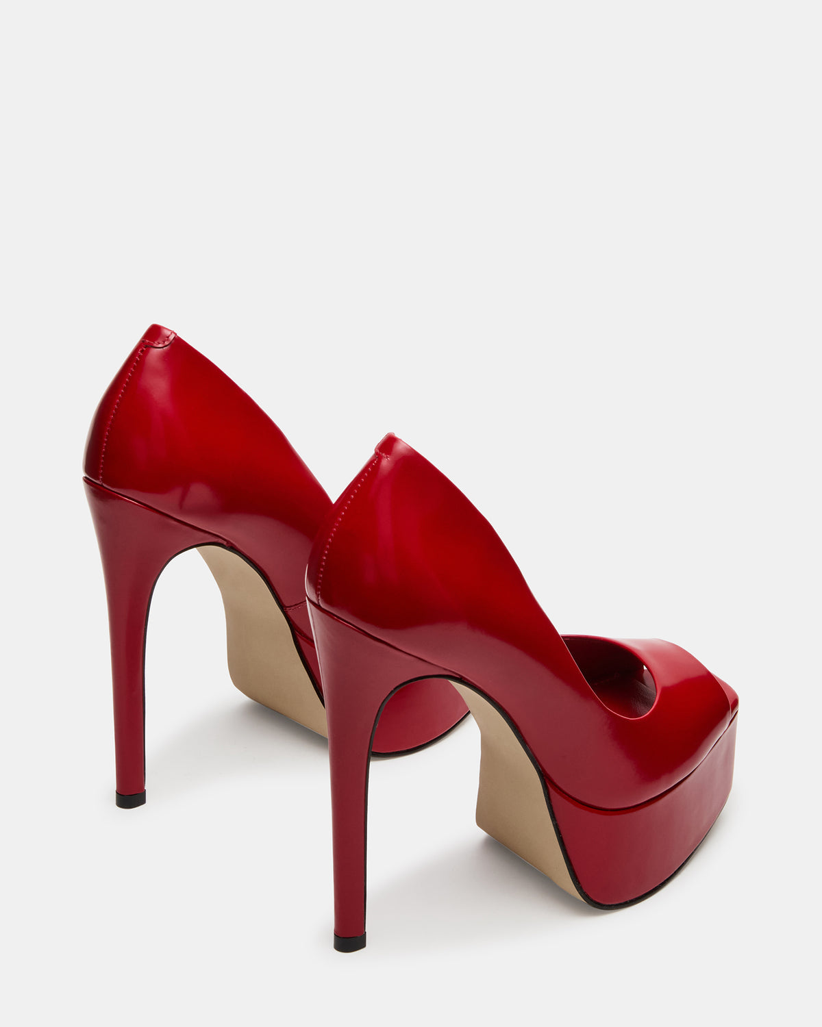 IVES Red Box Platform Square-Toe Stiletto Women's Heel | Steve Madden