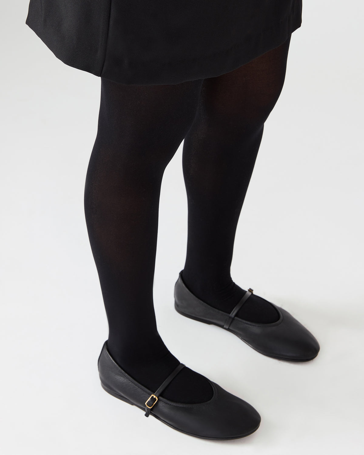 BESETTE Tan Leather Mary Jane Ballet Women's Flat | Steve Madden