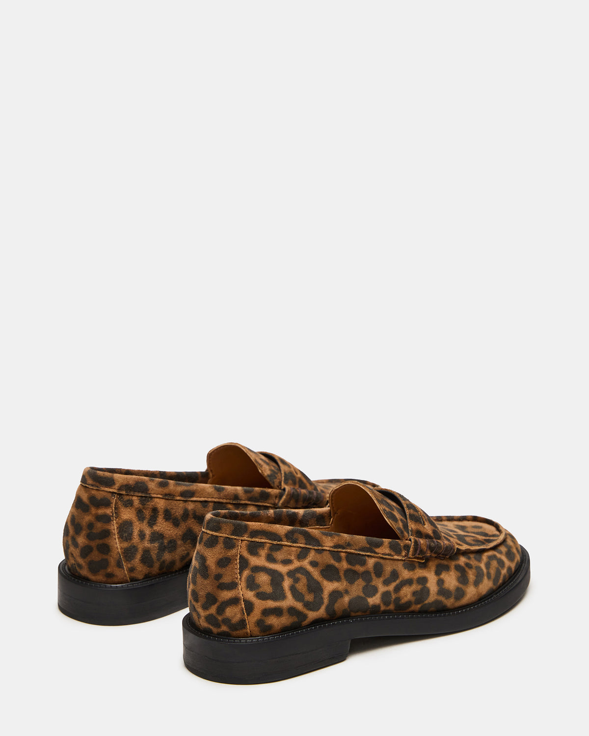 MADISON Leopard Suede Women's Penny Loafer | Steve Madden