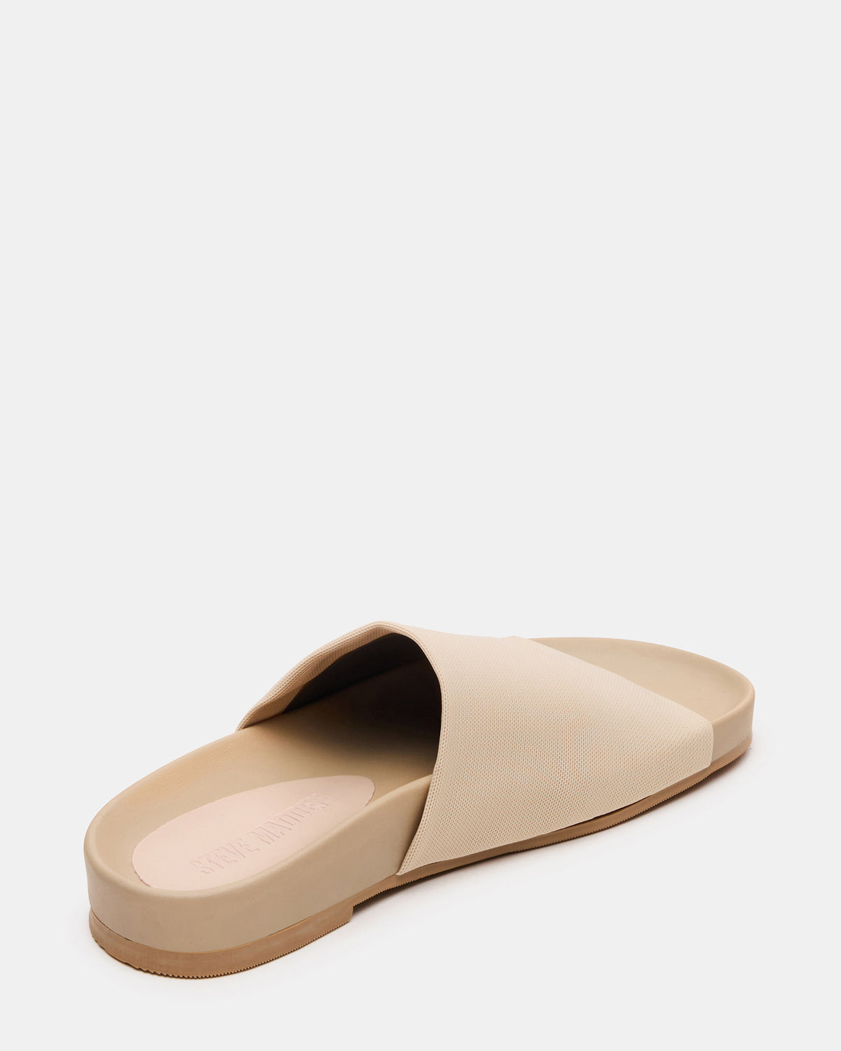 SANSA Tan Flatform Footbed Slide Women's Sandal | Steve Madden