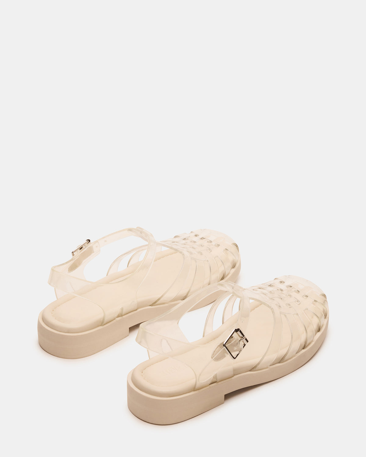 FLICKER Clear Women's Fisherman Jelly Sandal | Steve Madden