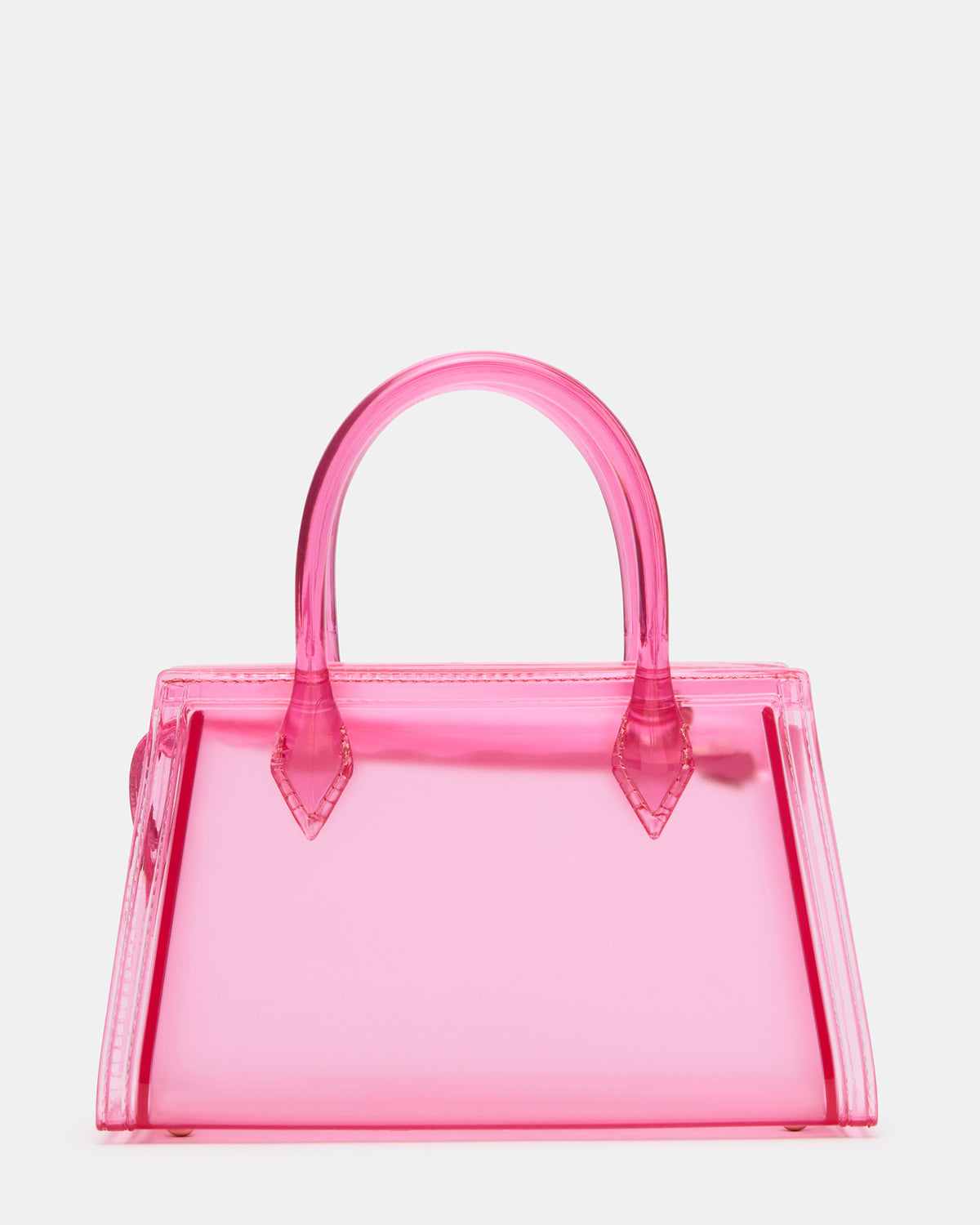 PEACH Jelly Bag Pink Mini Crossbody Top-Handle Handbag | Steve Madden
