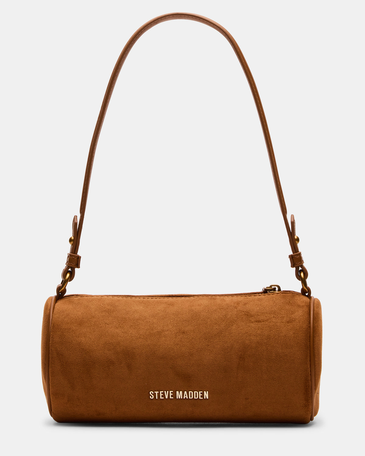 PRIYA Bag Tobacco Mini Barrel Shoulder Handbag | Steve Madden