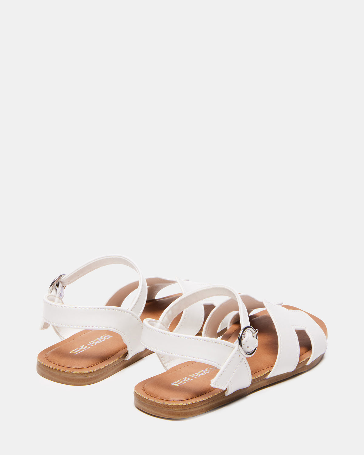 Kids' HAYDIN White Girls' Sandals | Steve Madden