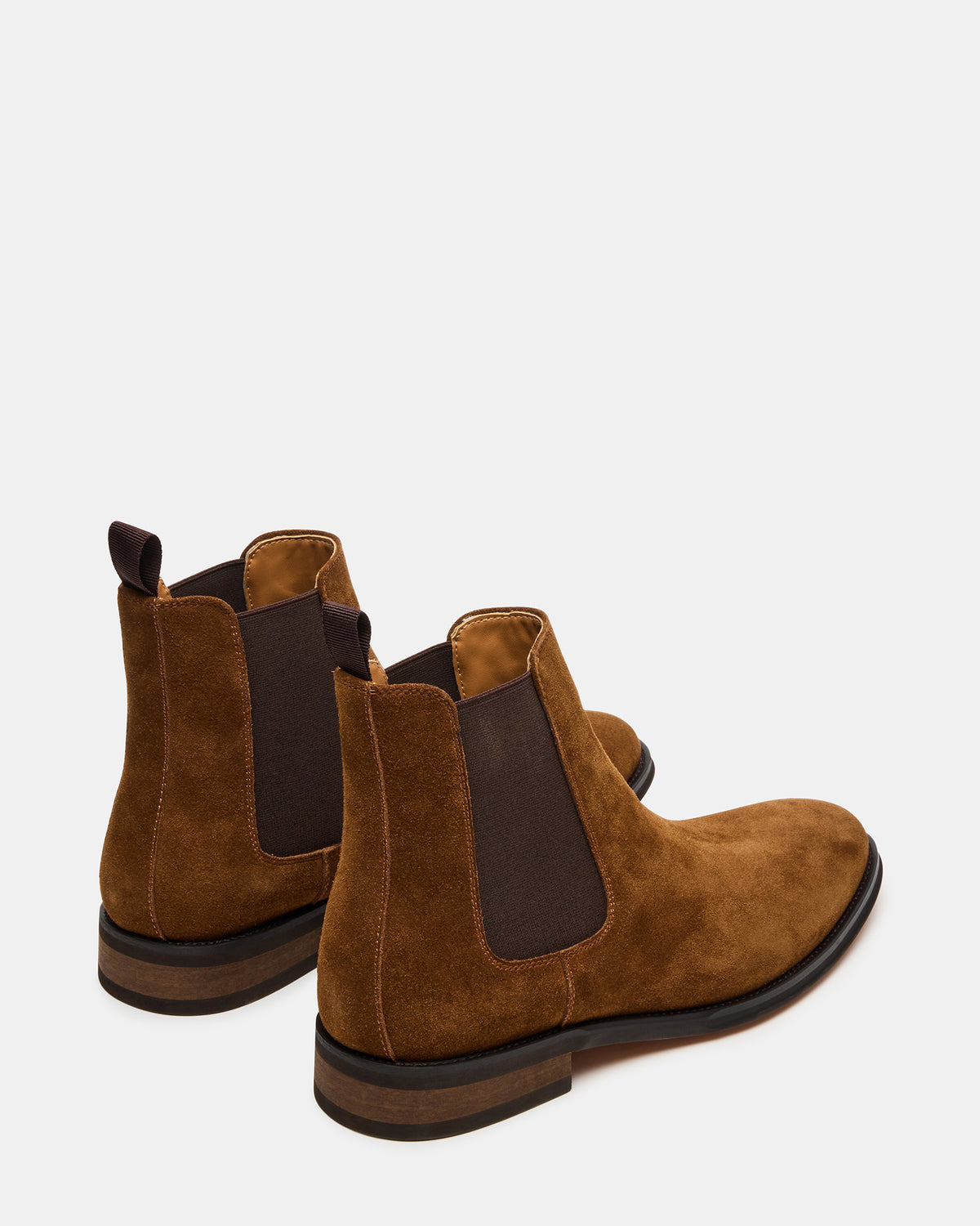 ALDAIR Chestnut Suede Chelsea Men's Ankle Boot | Steve Madden