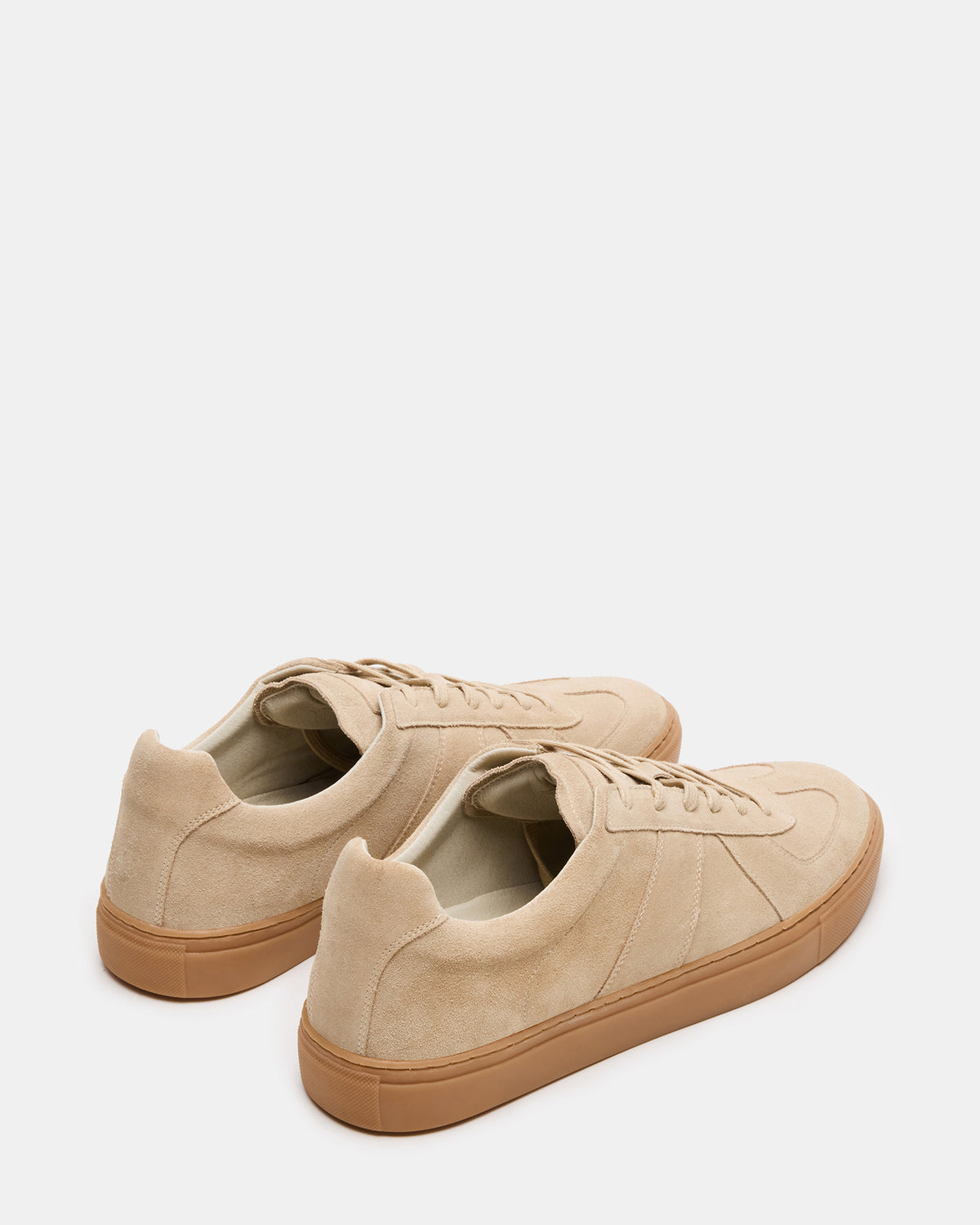 BRADY Sand Suede Low-Top Lace-Up Men's Sneaker | Steve Madden