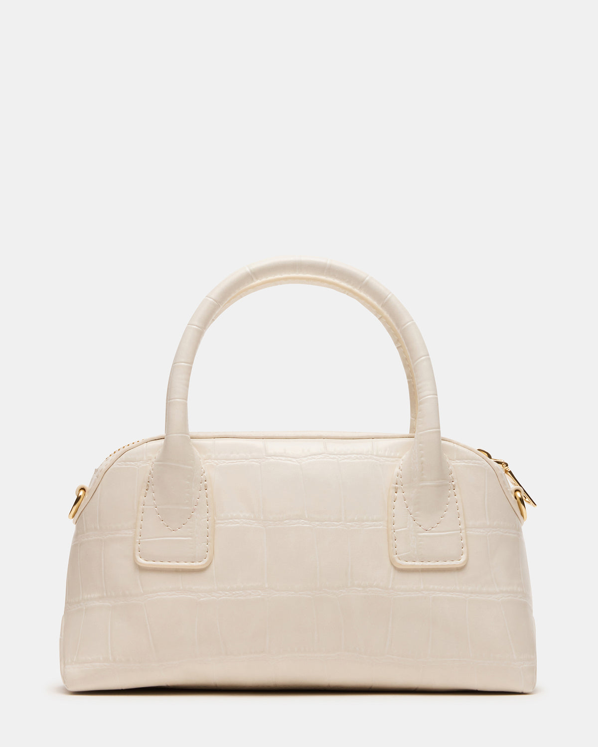 MELODIE Bag Bone Crocodile Dome Satchel Top-Handle Crossbody Handbag | Steve Madden