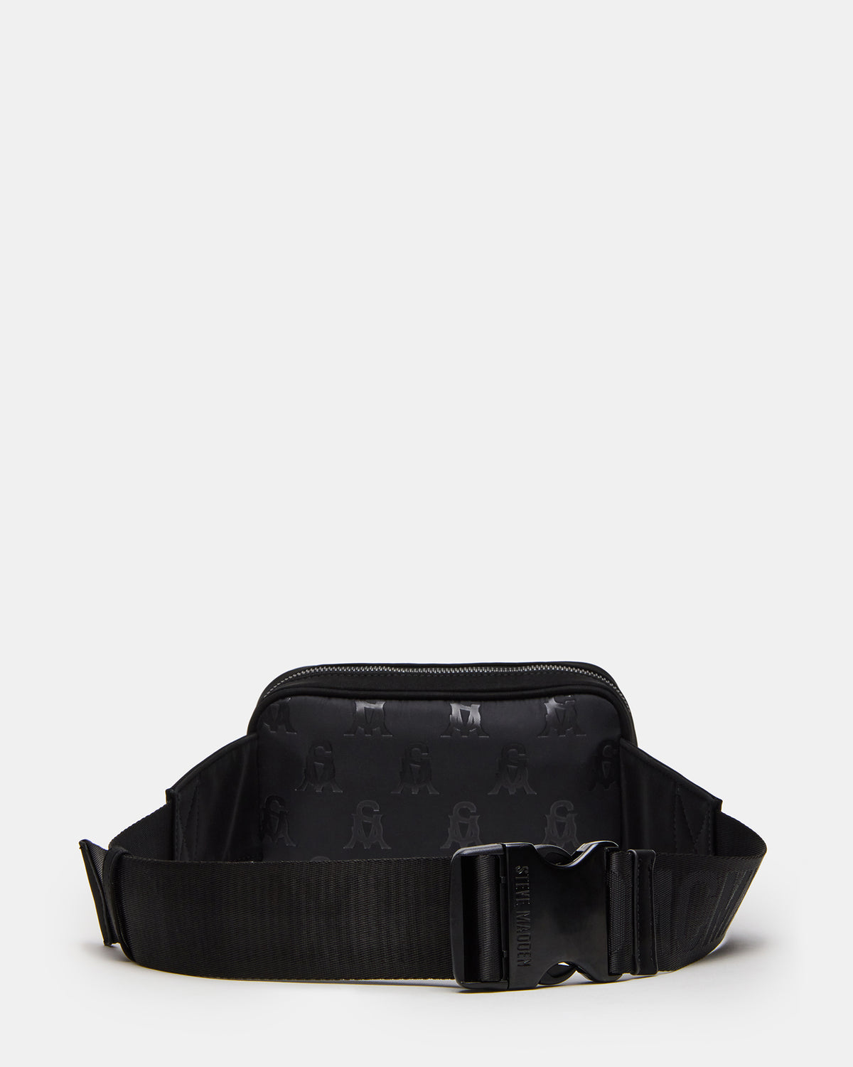 LIND Black/Black Women's Adjustable Belt Handbag | Steve Madden