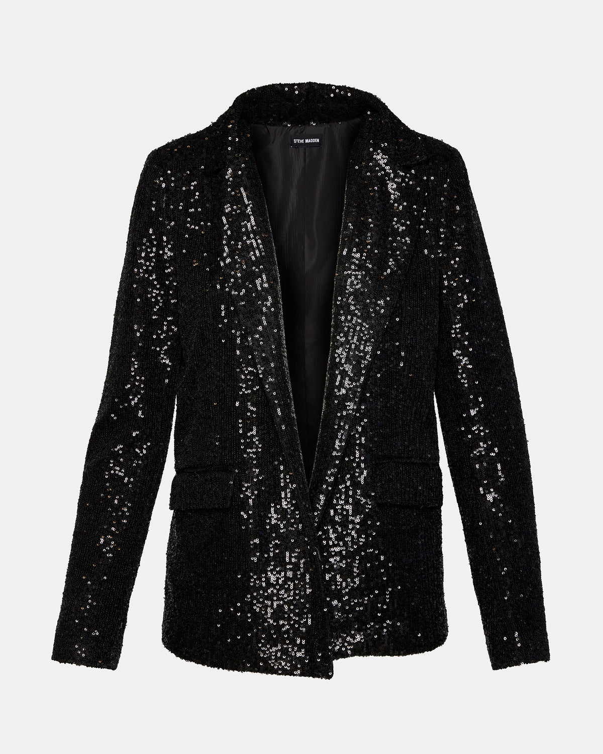 PAYTON Sequin Blazer Black | Women's Blazers | Steve Madden