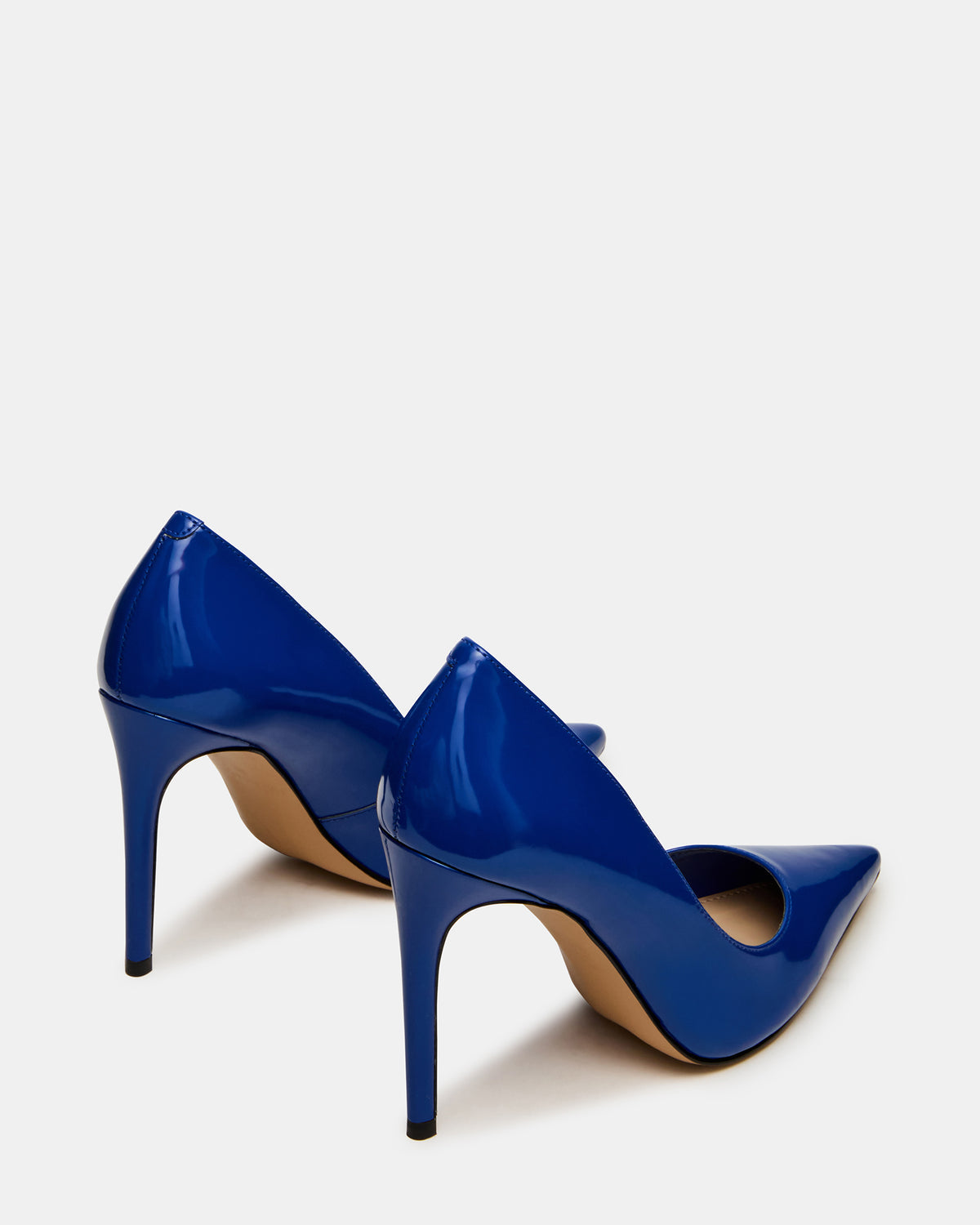 NOIR Cobalt Pointed-Toe Stiletto Pump Women's Heels | Steve Madden