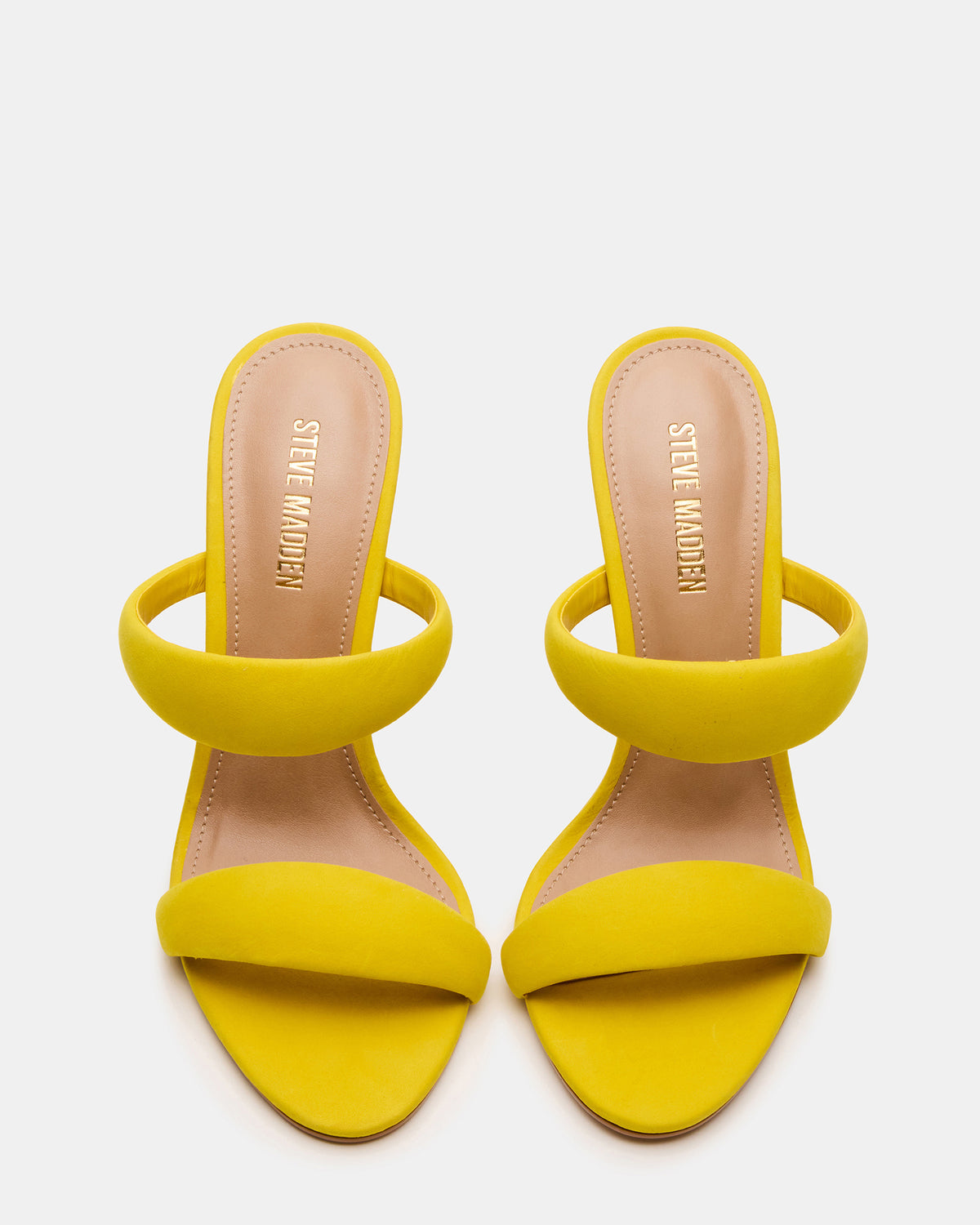 SATURN Yellow Stiletto Mule Women's Heel | Steve Madden