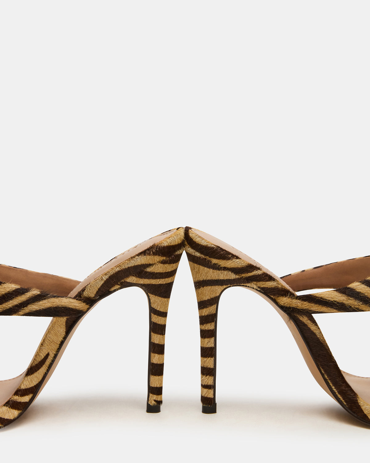 SATURN Tiger Stiletto Mule Women's Heel | Steve Madden