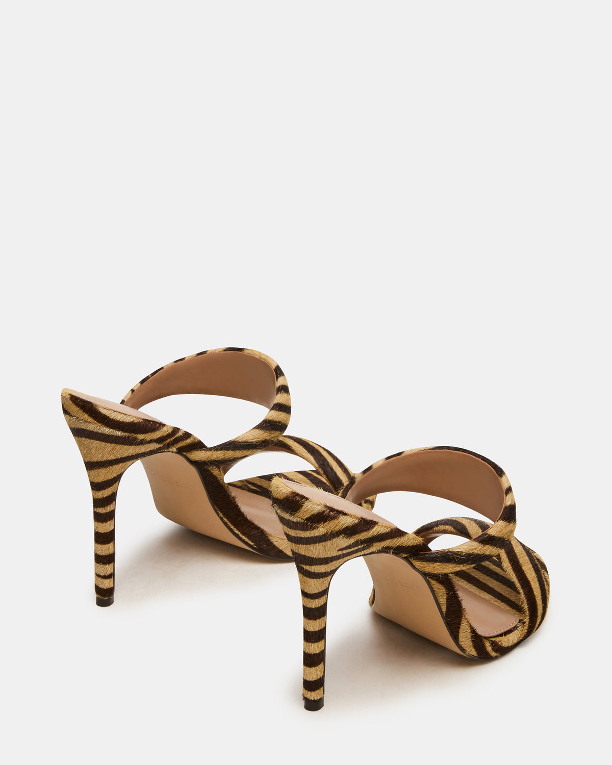SATURN Tiger Stiletto Mule Women's Heel | Steve Madden