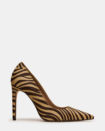 NOIR Tiger Pointed-Toe Stiletto Pump Women's Heels | Steve Madden