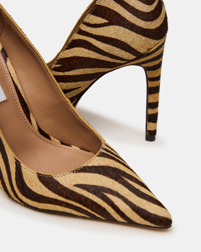 NOIR Tiger Pointed-Toe Stiletto Pump Women's Heels | Steve Madden