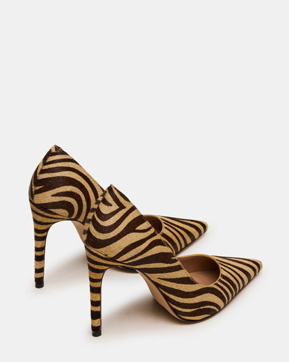 NOIR Tiger Pointed-Toe Stiletto Pump Women's Heels | Steve Madden