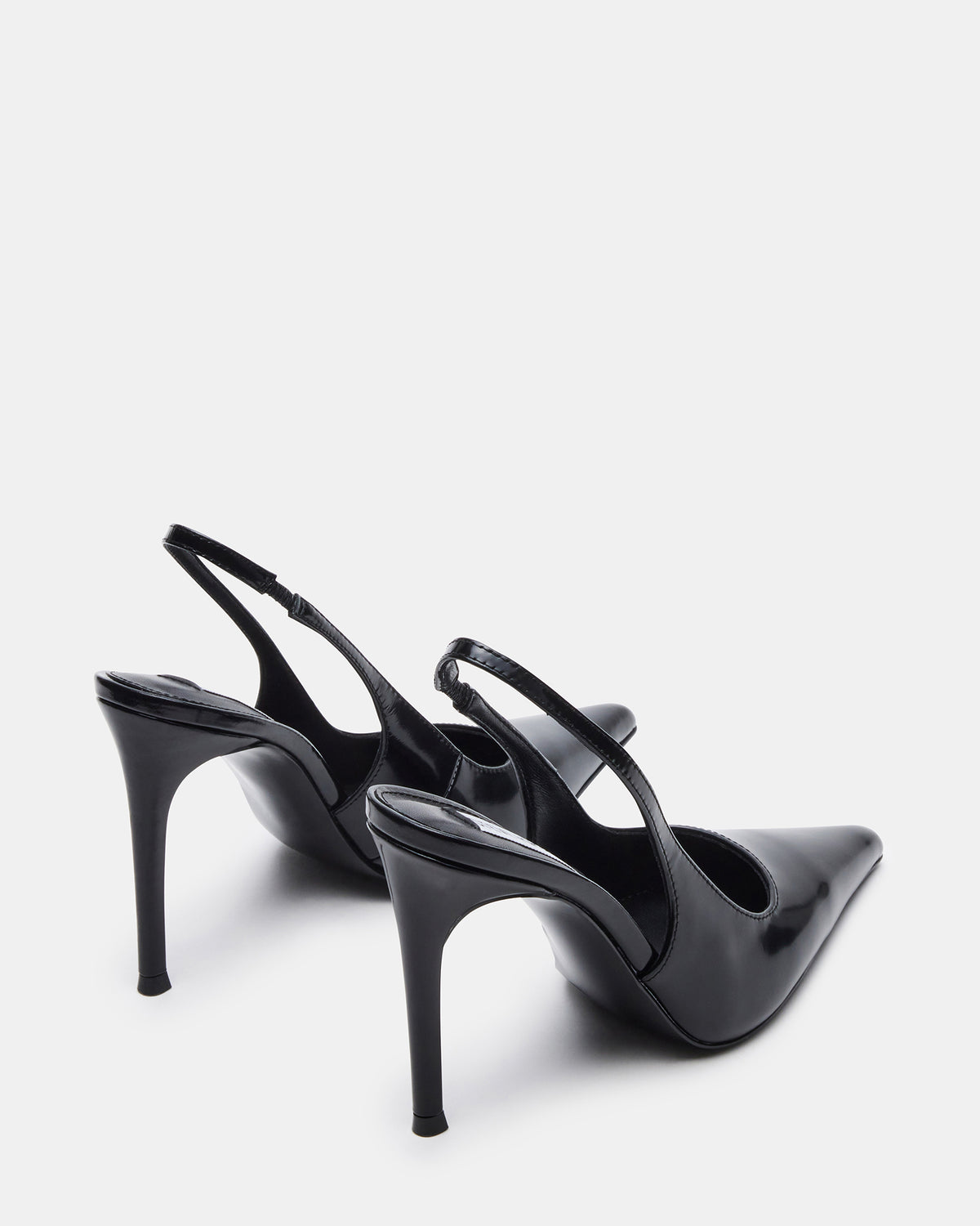 REYES Black Box Slingback Stiletto Pointed-Toe Pump Women's Heel | Steve Madden