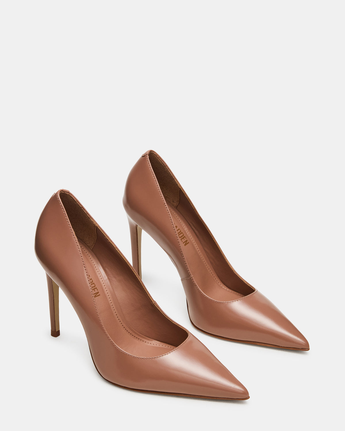 NOIR Mocha Pointed-Toe Stiletto Pump Women's Heels | Steve Madden