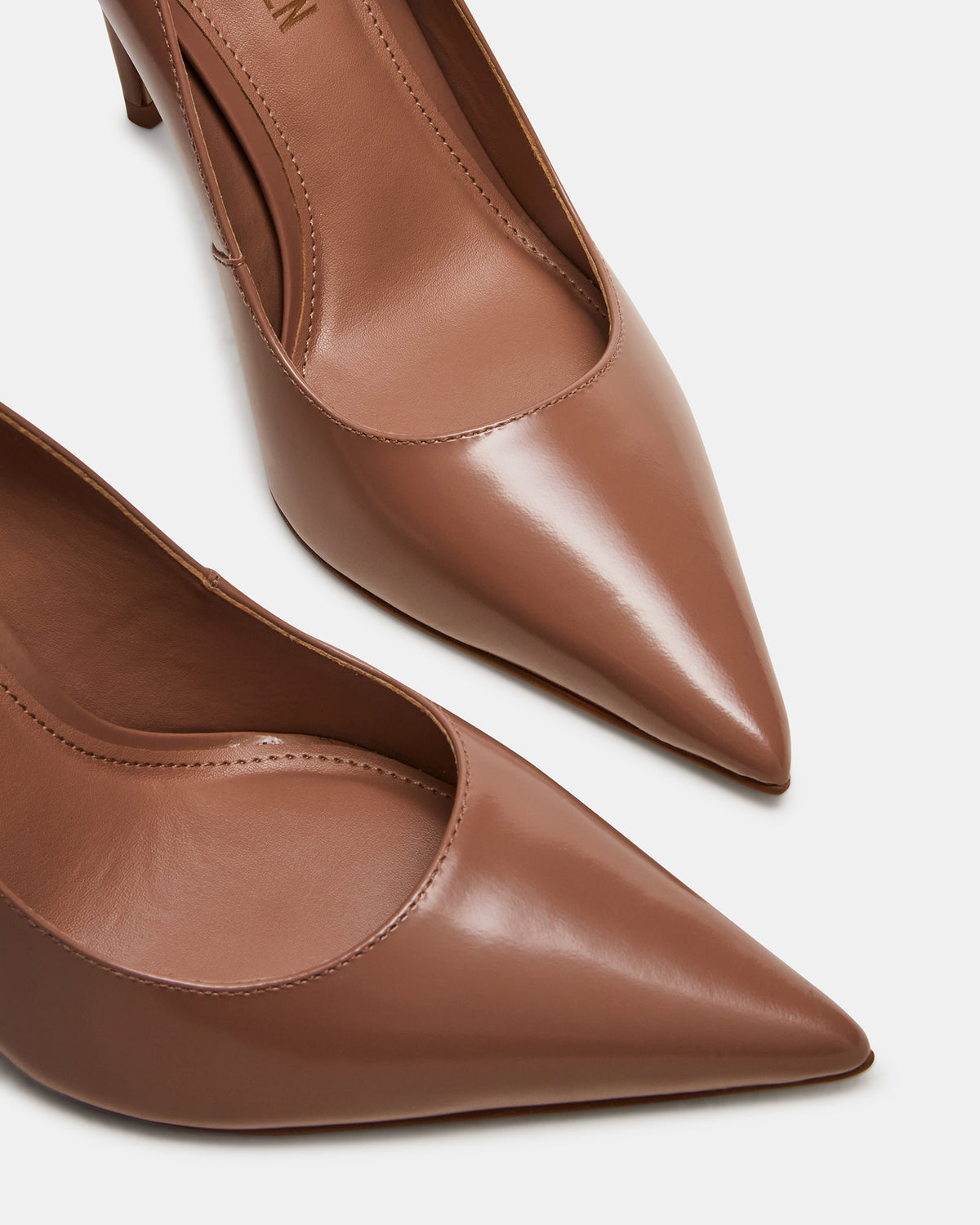 NOIR Mocha Pointed-Toe Stiletto Pump Women's Heels | Steve Madden