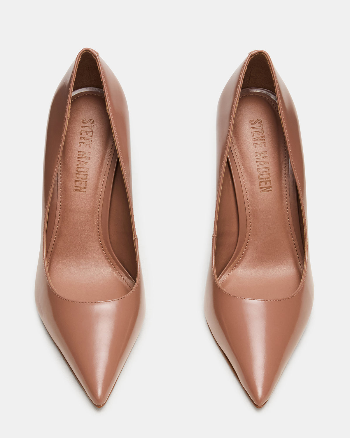 NOIR Mocha Pointed-Toe Stiletto Pump Women's Heels | Steve Madden