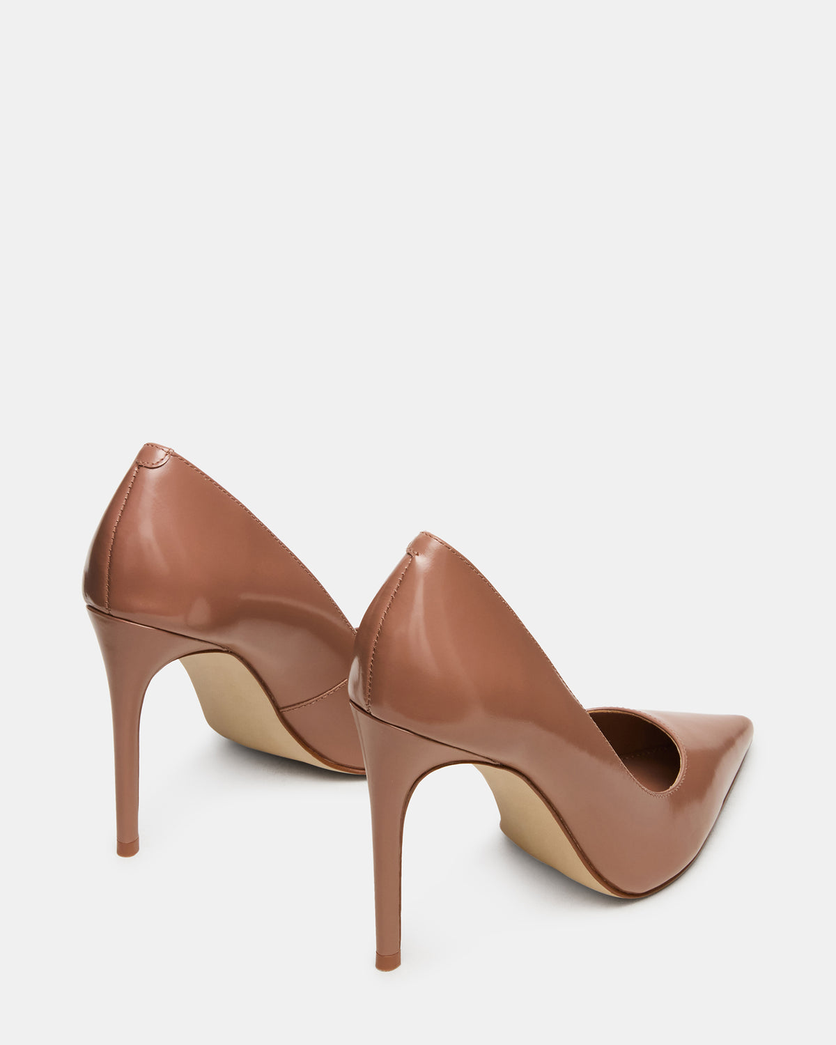NOIR Mocha Pointed-Toe Stiletto Pump Women's Heels | Steve Madden