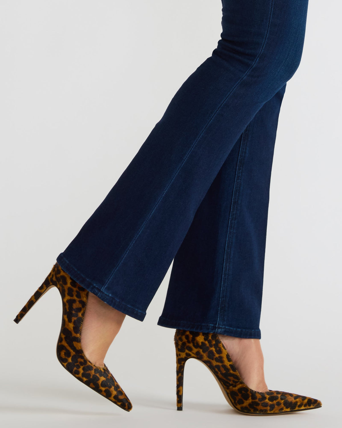 NOIR Leopard Pointed-Toe Stiletto Pump Women's Heels | Steve Madden