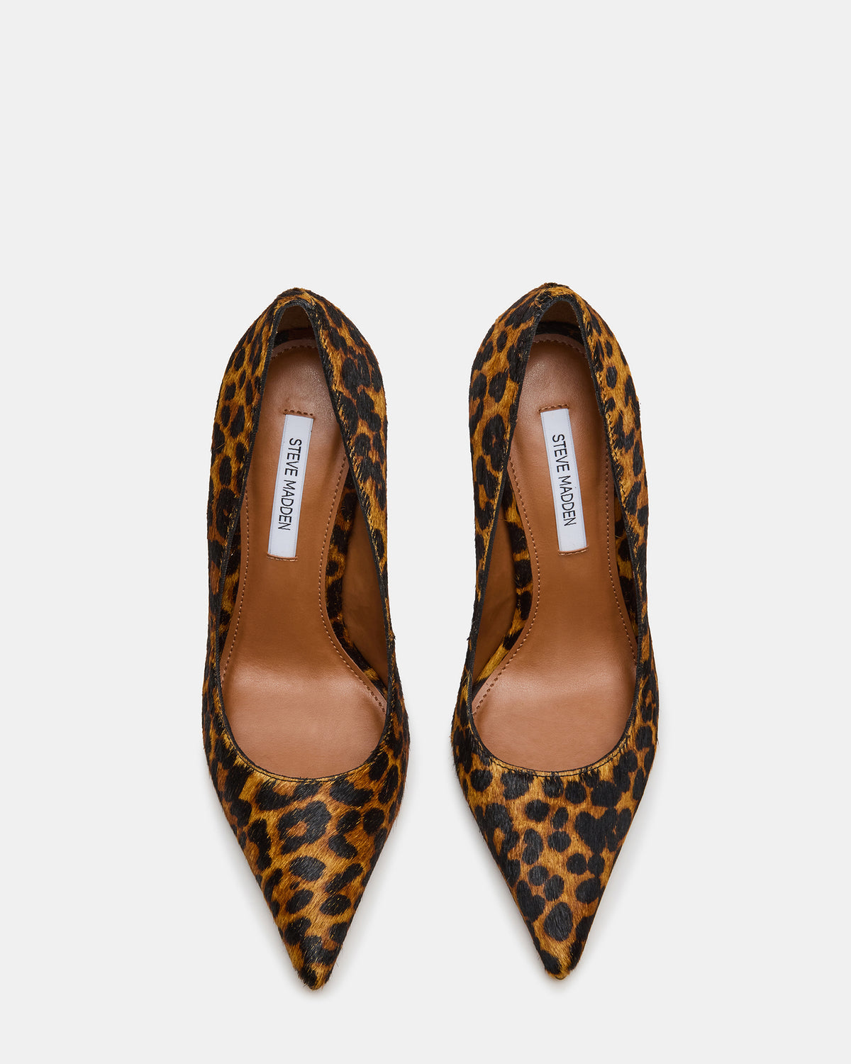 NOIR Leopard Pointed-Toe Stiletto Pump Women's Heels | Steve Madden