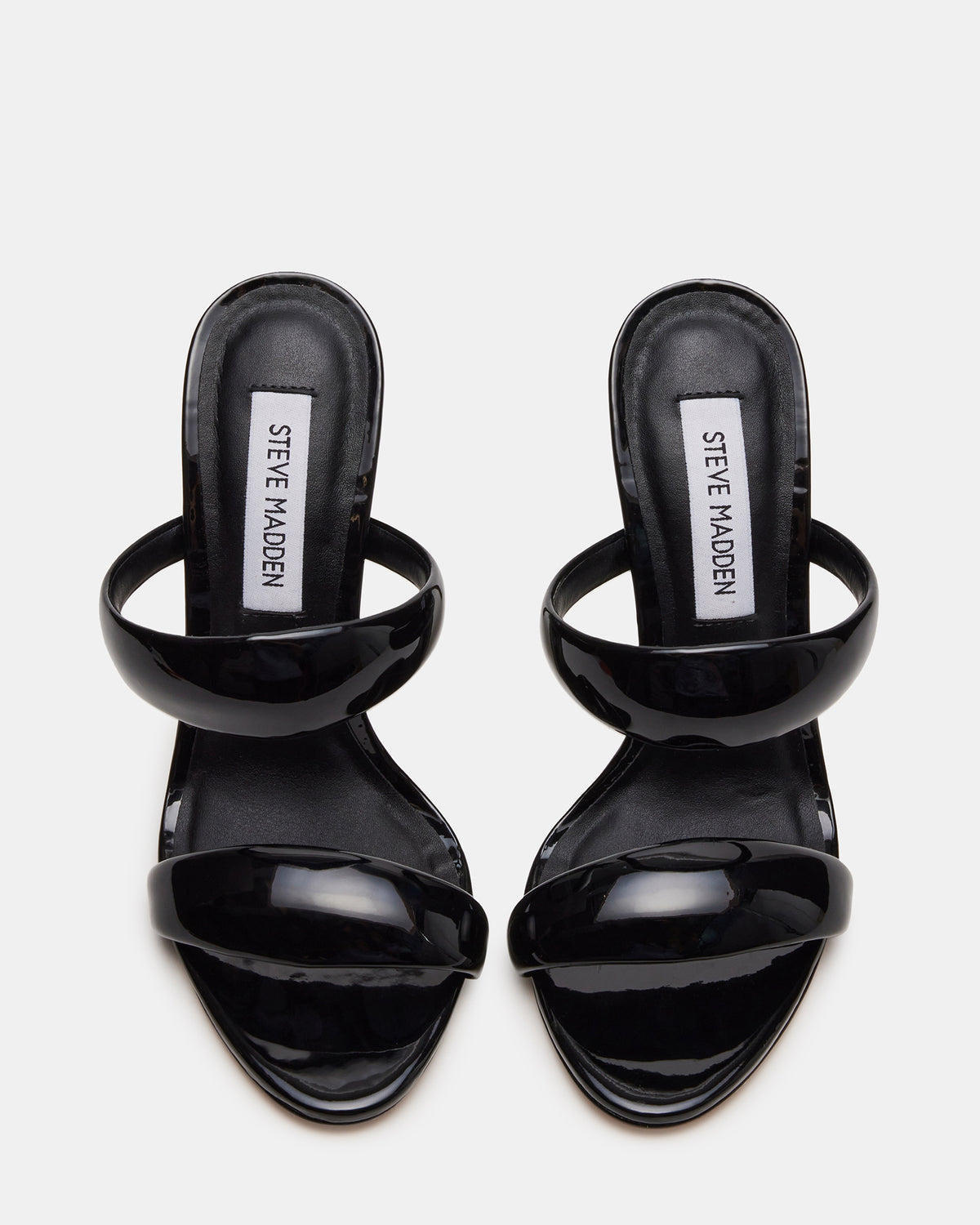 SATURN Black Stiletto Mule Women's Heel | Steve Madden