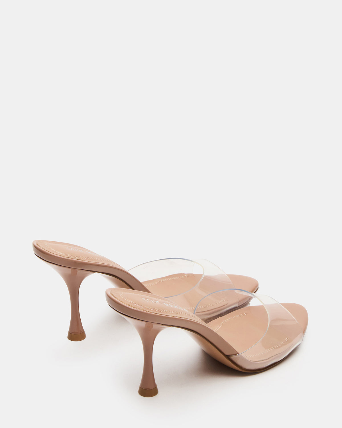 SANTI Clear Pointed-Toe Mule Women's Heel | Steve Madden