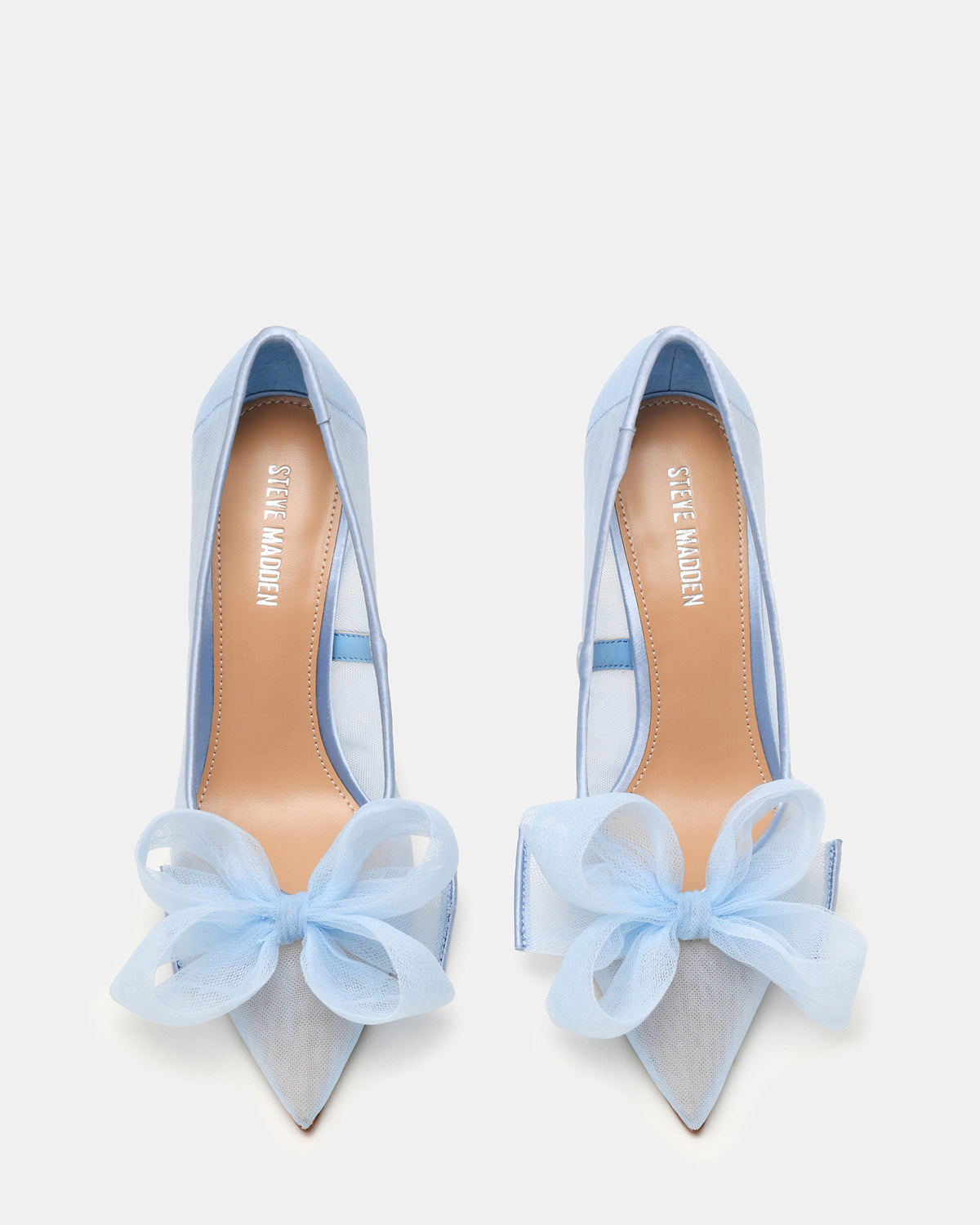 TAFFY Blue Bow Pointed-Toe Stiletto Pump Women's Heel | Steve Madden