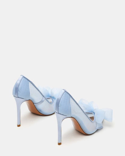 TAFFY Blue Bow Pointed-Toe Stiletto Pump Women's Heel | Steve Madden