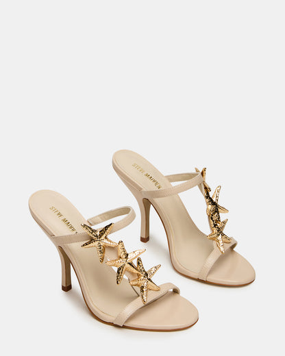AQUARIAN Bone Star-Detail Round-Toe Mule Women's Heel | Steve Madden