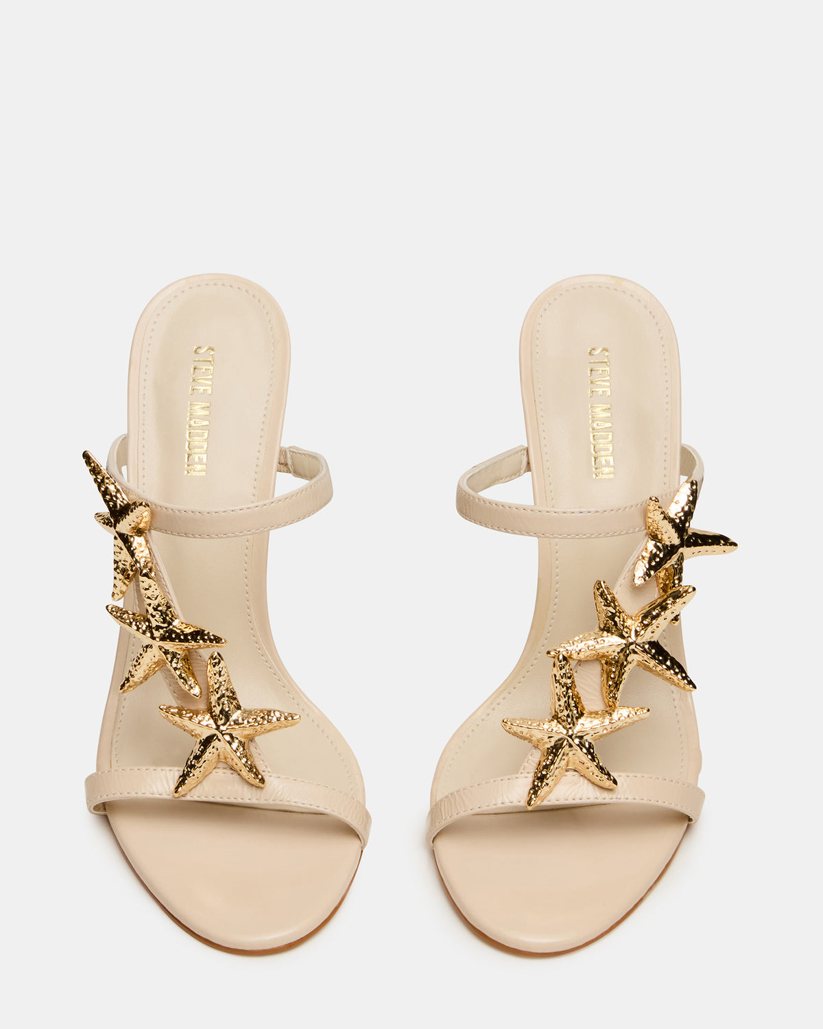 AQUARIAN Bone Star-Detail Round-Toe Mule Women's Heel | Steve Madden