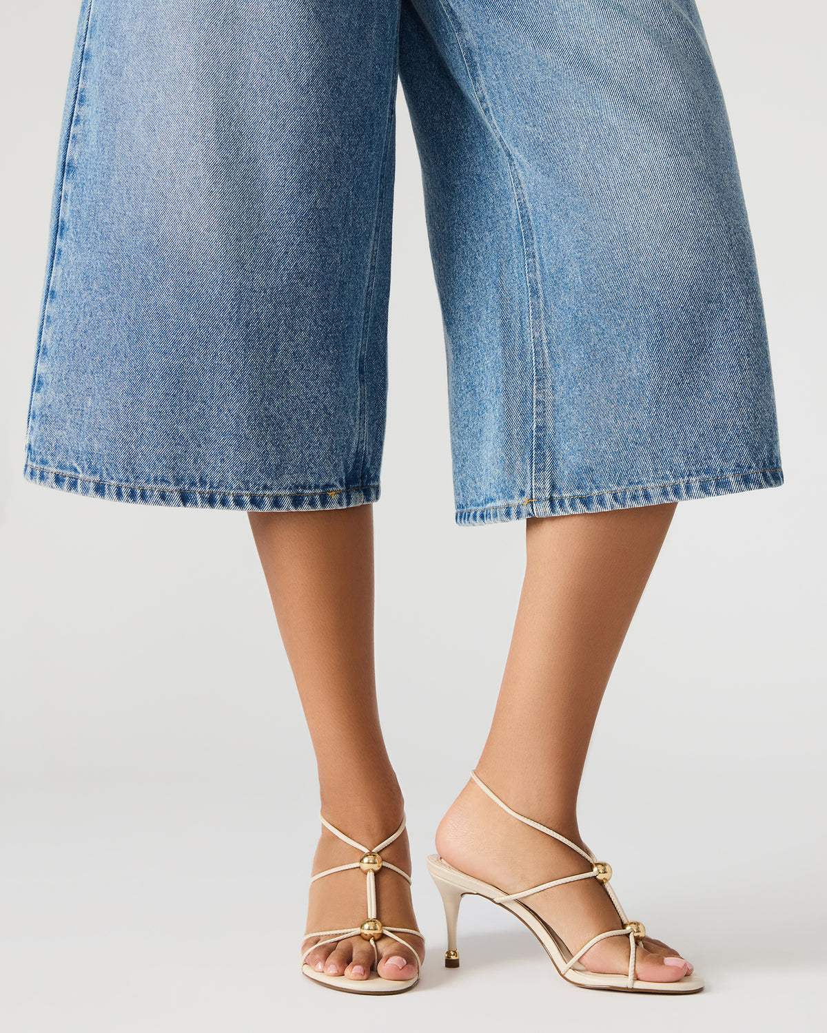 RAMOS Bone Strappy Stiletto Women's Heel | Steve Madden