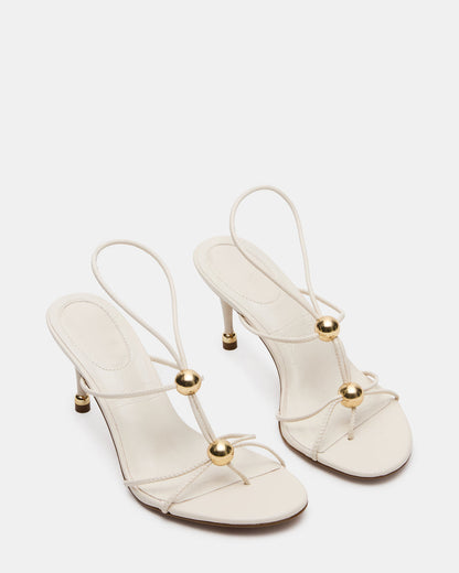 RAMOS Bone Strappy Stiletto Women's Heel | Steve Madden