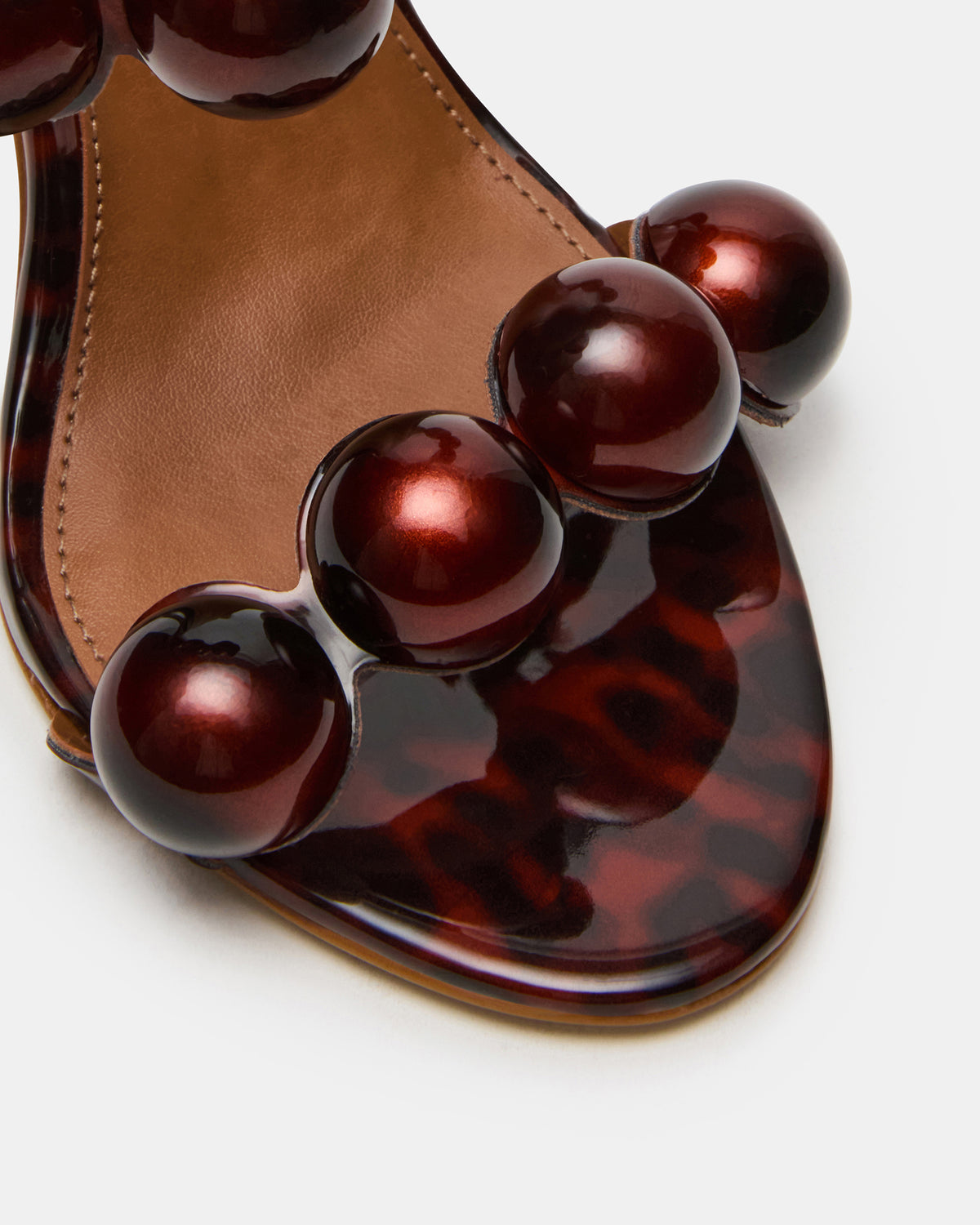 SATURN Beads Tortoise Stiletto Mule Women's Heel | Steve Madden