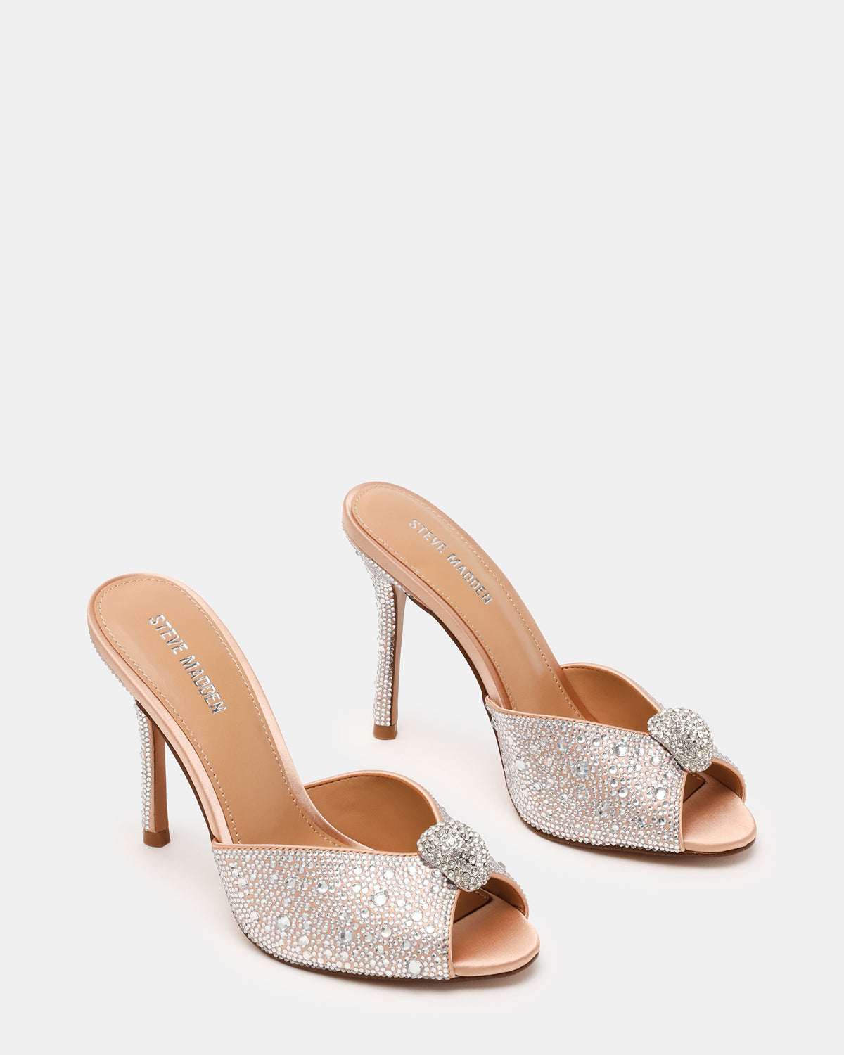 PRIYA Rhinestones Mule Women's Heel | Steve Madden
