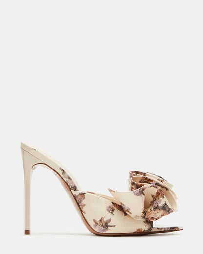 AFFINITY Floral Women's Multi Pointed-Toe Stiletto Mule Heel | Steve Madden