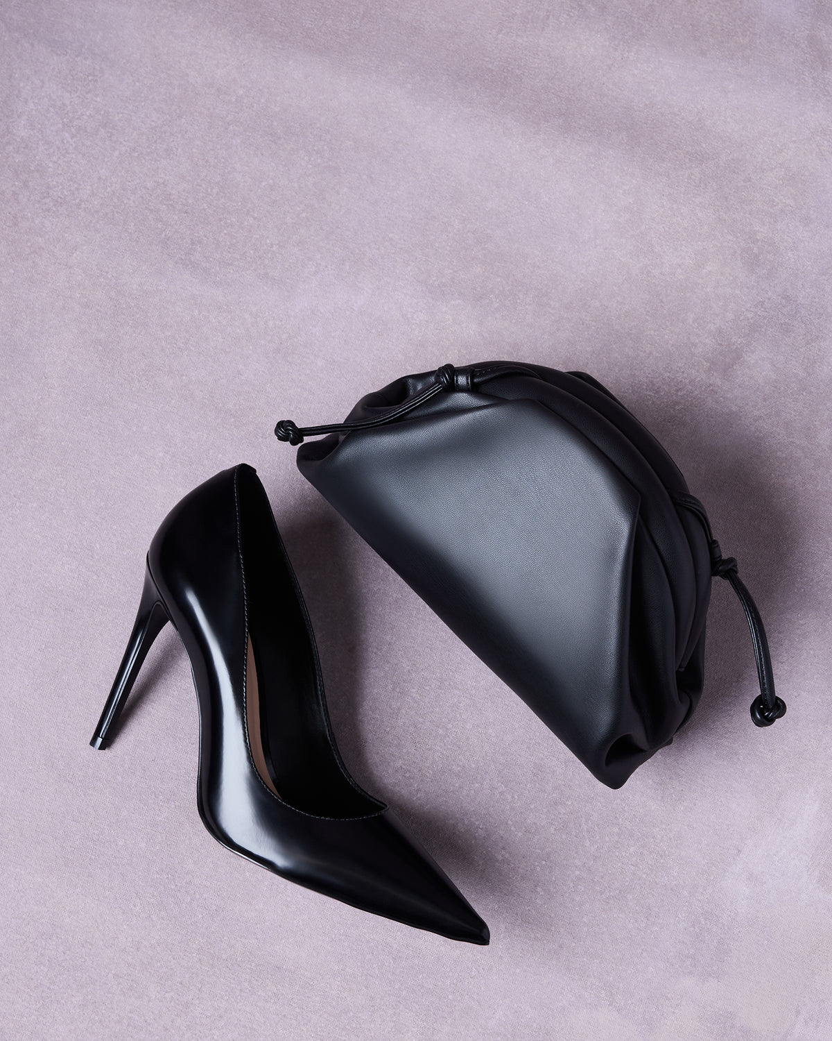 NOIR HEEL AND HAILEE BAG BLACK BUNDLE | Matching Shoe And Bag | Steve Madden