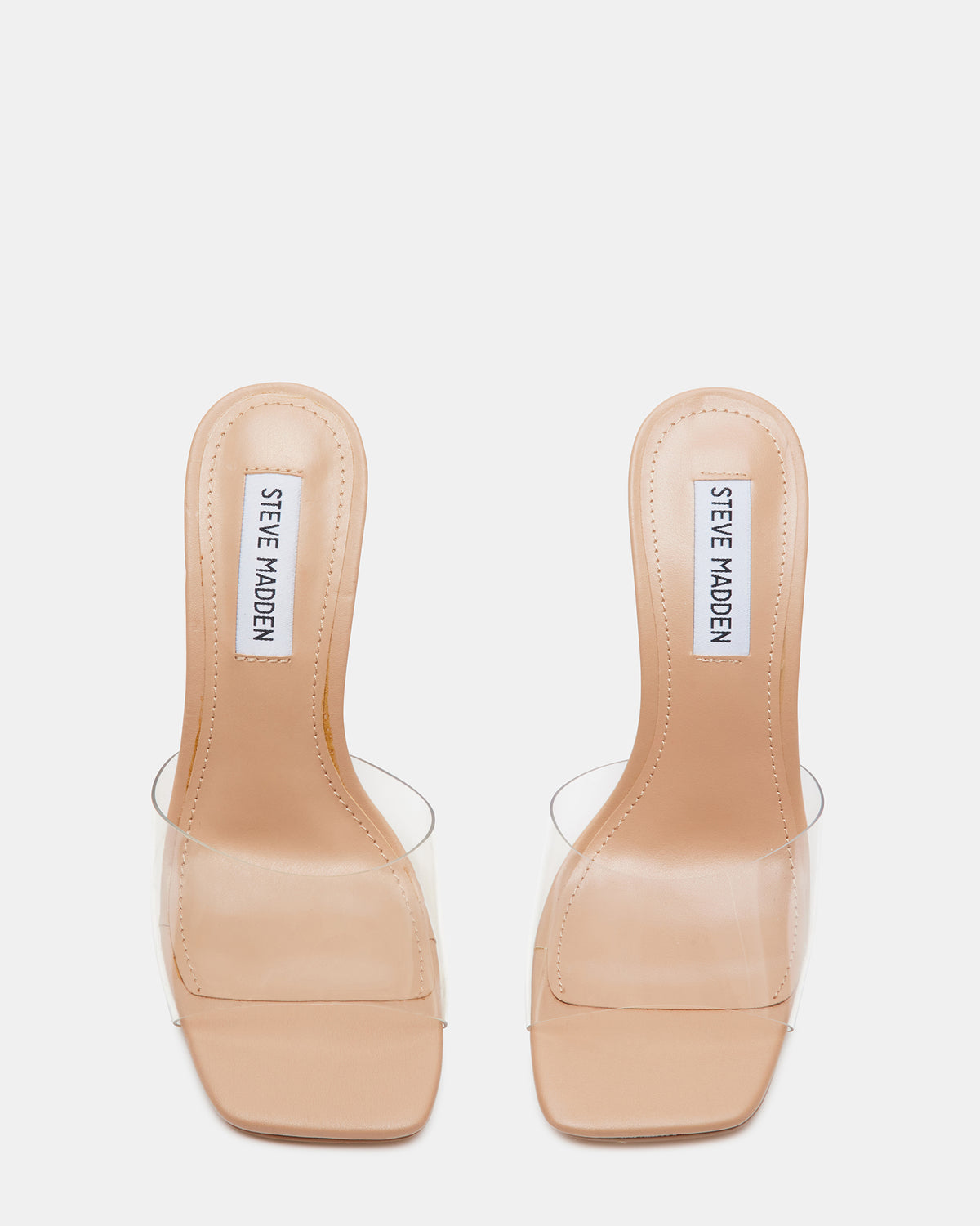 SIGNAL Clear Women's Designer Tall Stiletto Heels | Steve Madden