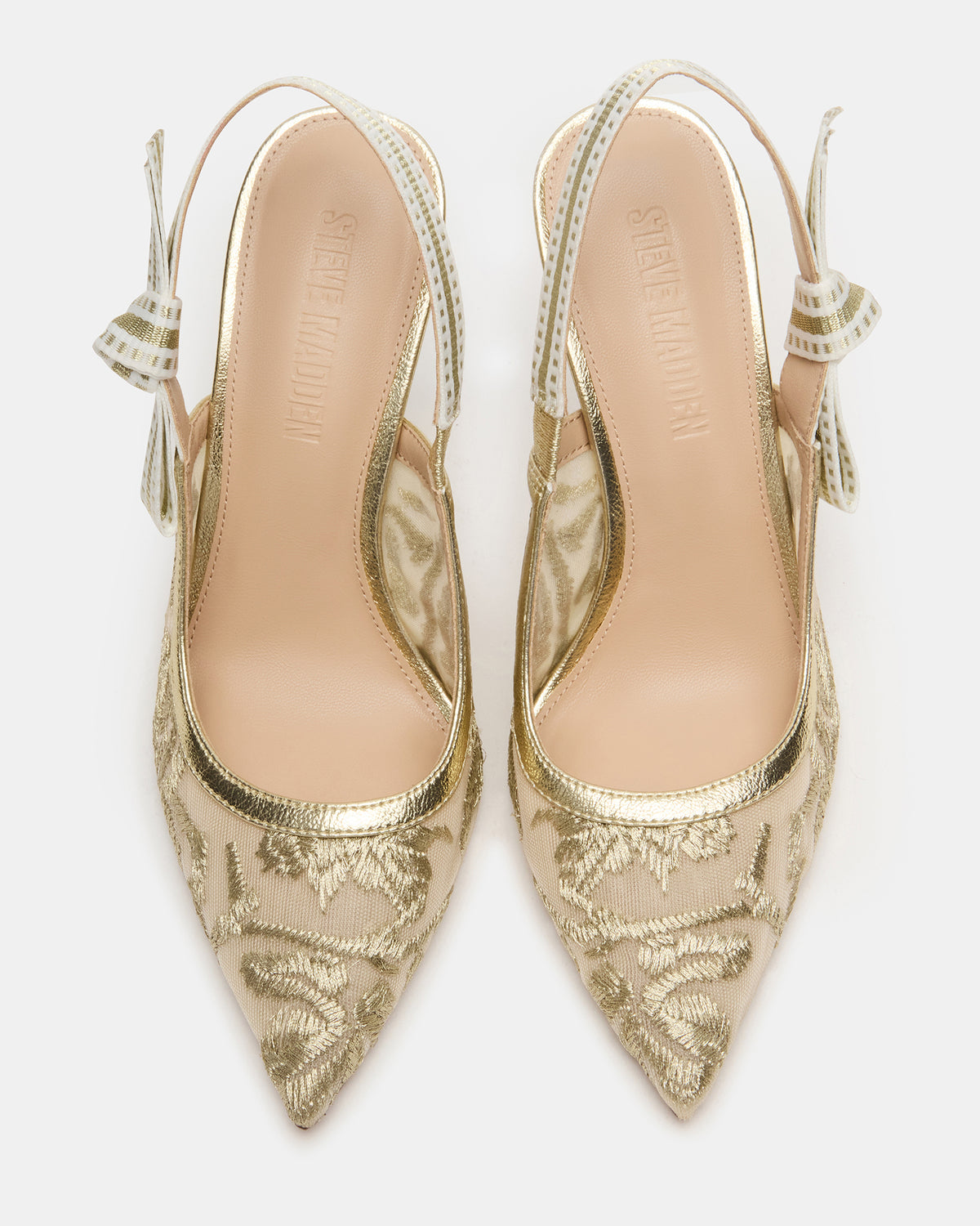 BRI Gold Multi Slingback Pump Women's Heel | Steve Madden