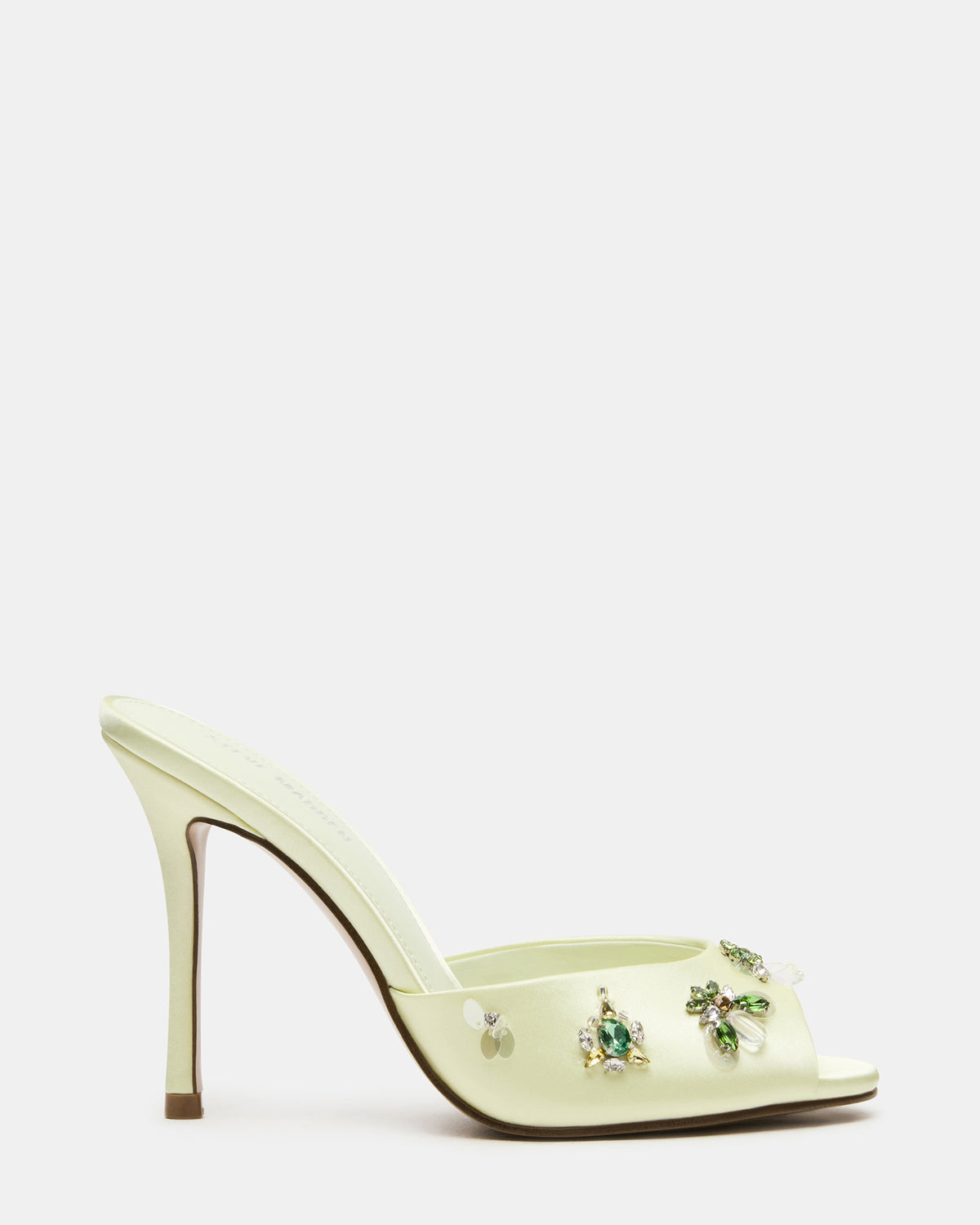 PRIYA Butter Yellow Stones Mule Women's Heel | Steve Madden