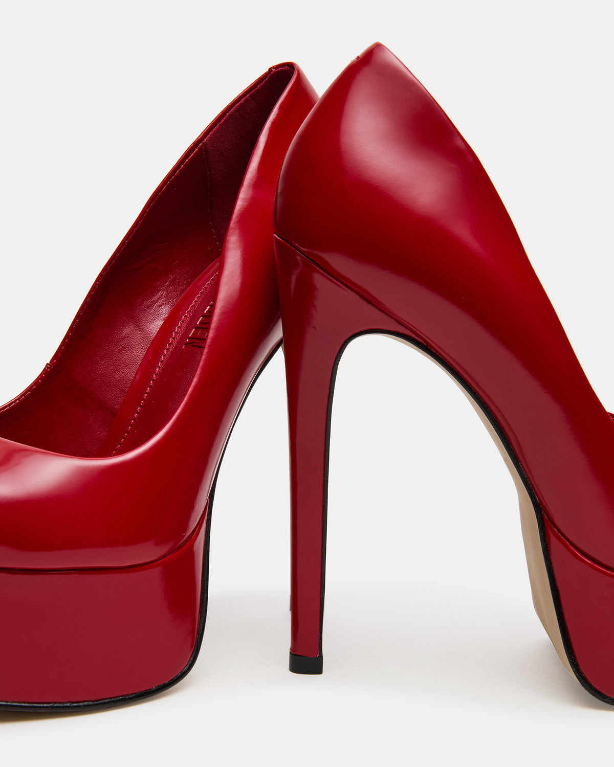IVES Red Box Platform Square-Toe Stiletto Women's Heel | Steve Madden