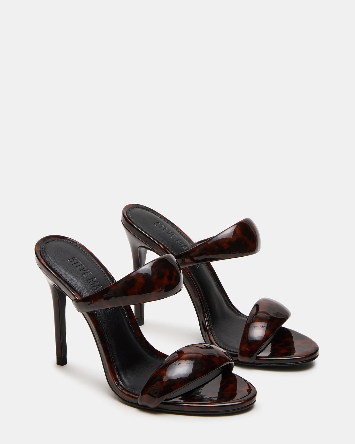 SATURN Tortoise Stiletto Mule Women's Heel | Steve Madden