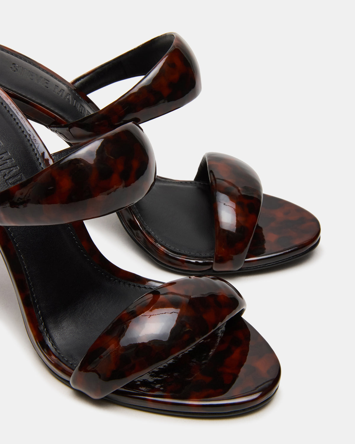 SATURN Tortoise Stiletto Mule Women's Heel | Steve Madden