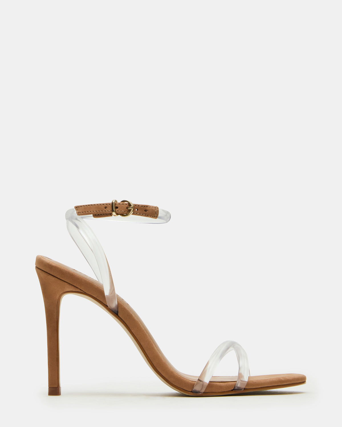 JYPSEY Clear Strappy Stiletto Women's Heel | Steve Madden
