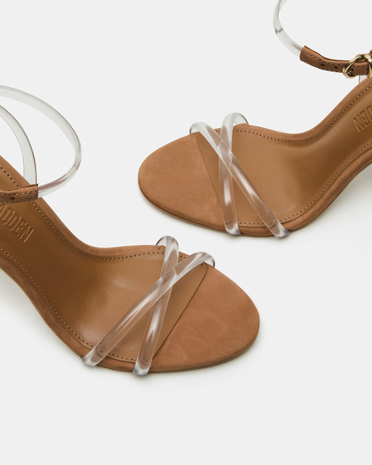 JYPSEY Clear Strappy Stiletto Women's Heel | Steve Madden