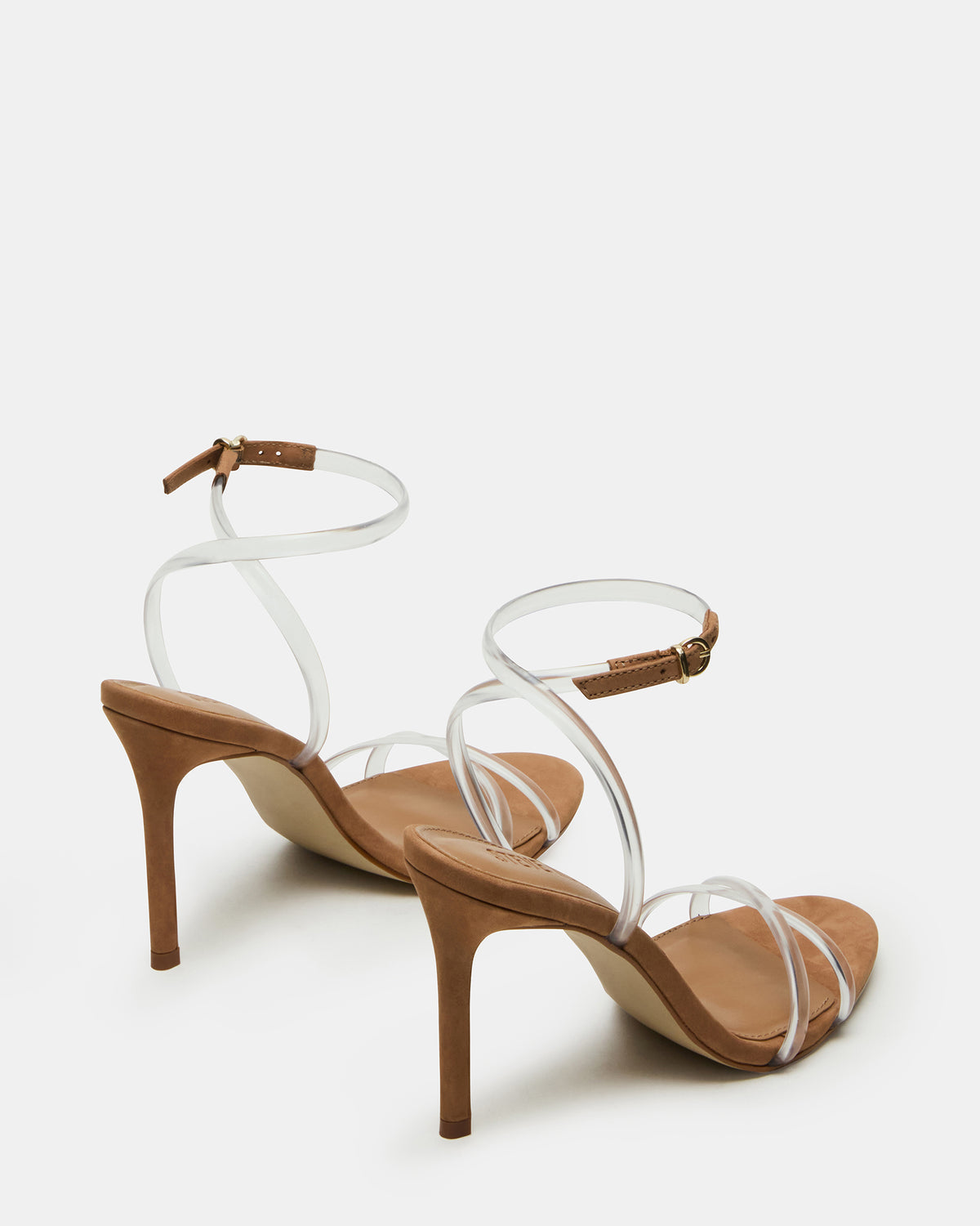 JYPSEY Clear Strappy Stiletto Women's Heel | Steve Madden