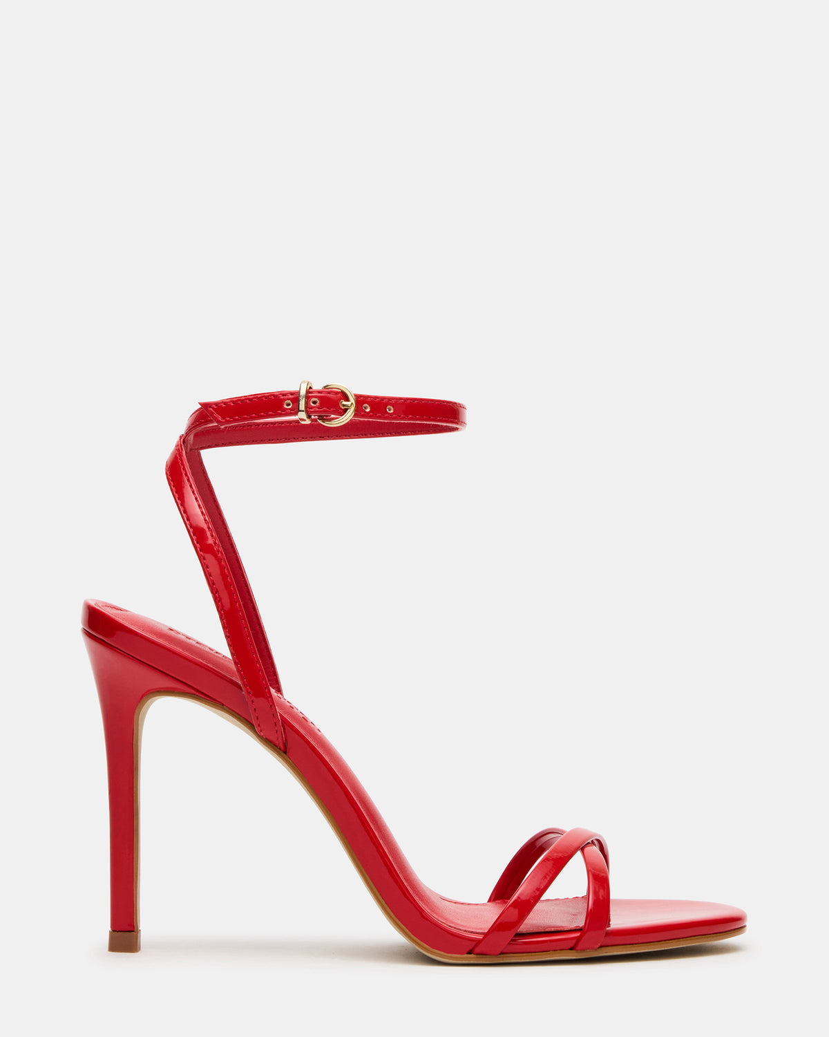 JYPSEY Red Patent Strappy Stiletto Women's Heel | Steve Madden