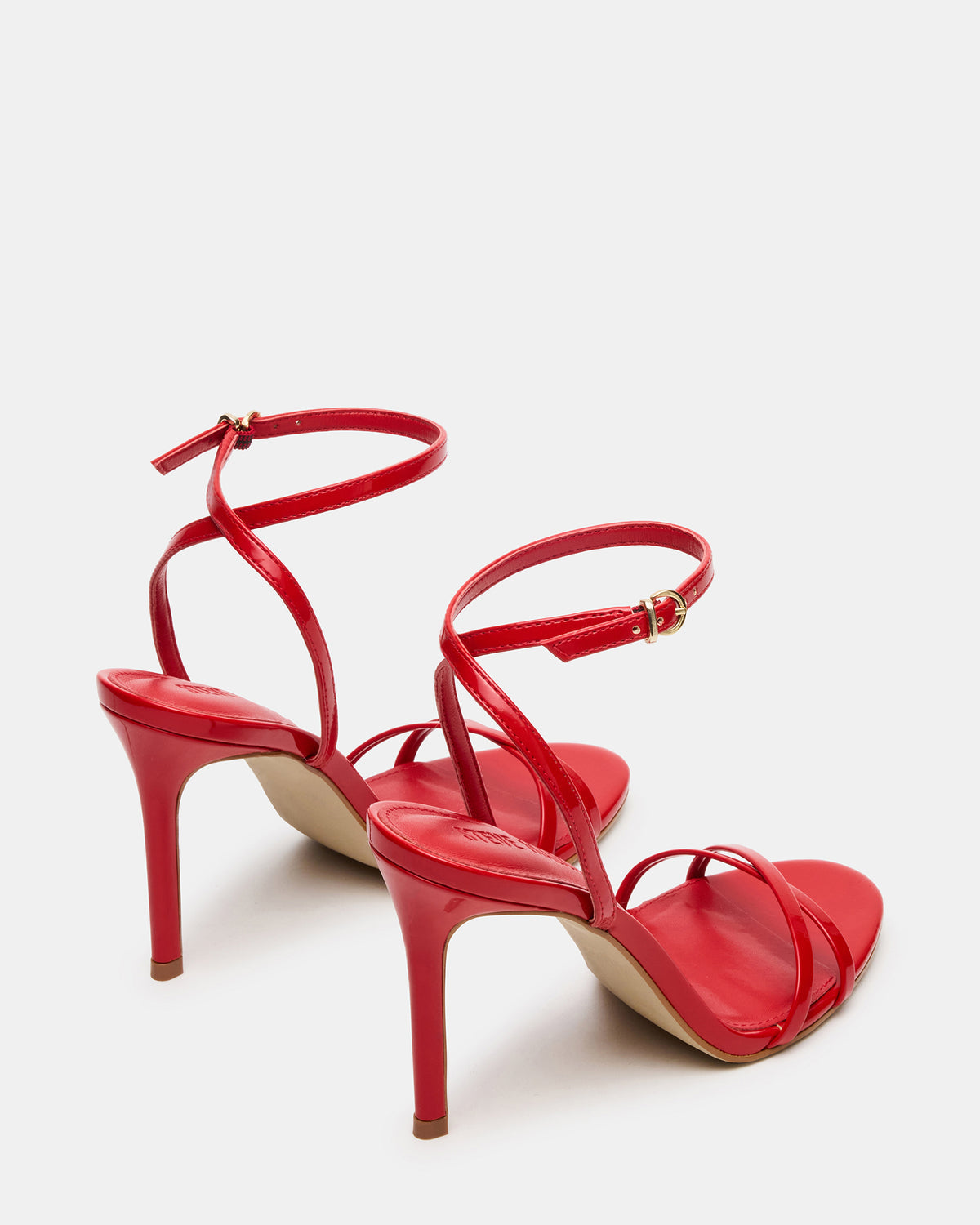 JYPSEY Red Patent Strappy Stiletto Women's Heel | Steve Madden